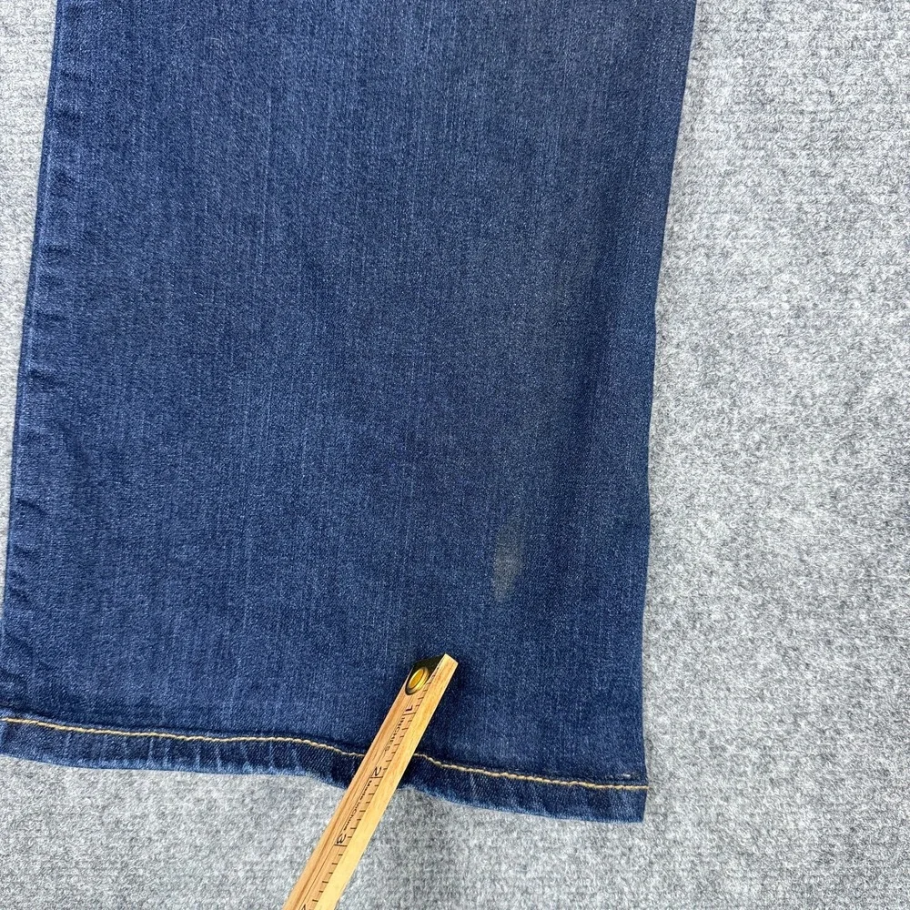 St‎ Johns Bay Bootcut Jeans Womens 20W Dark Wash Stretch Denim Plus Size Blue